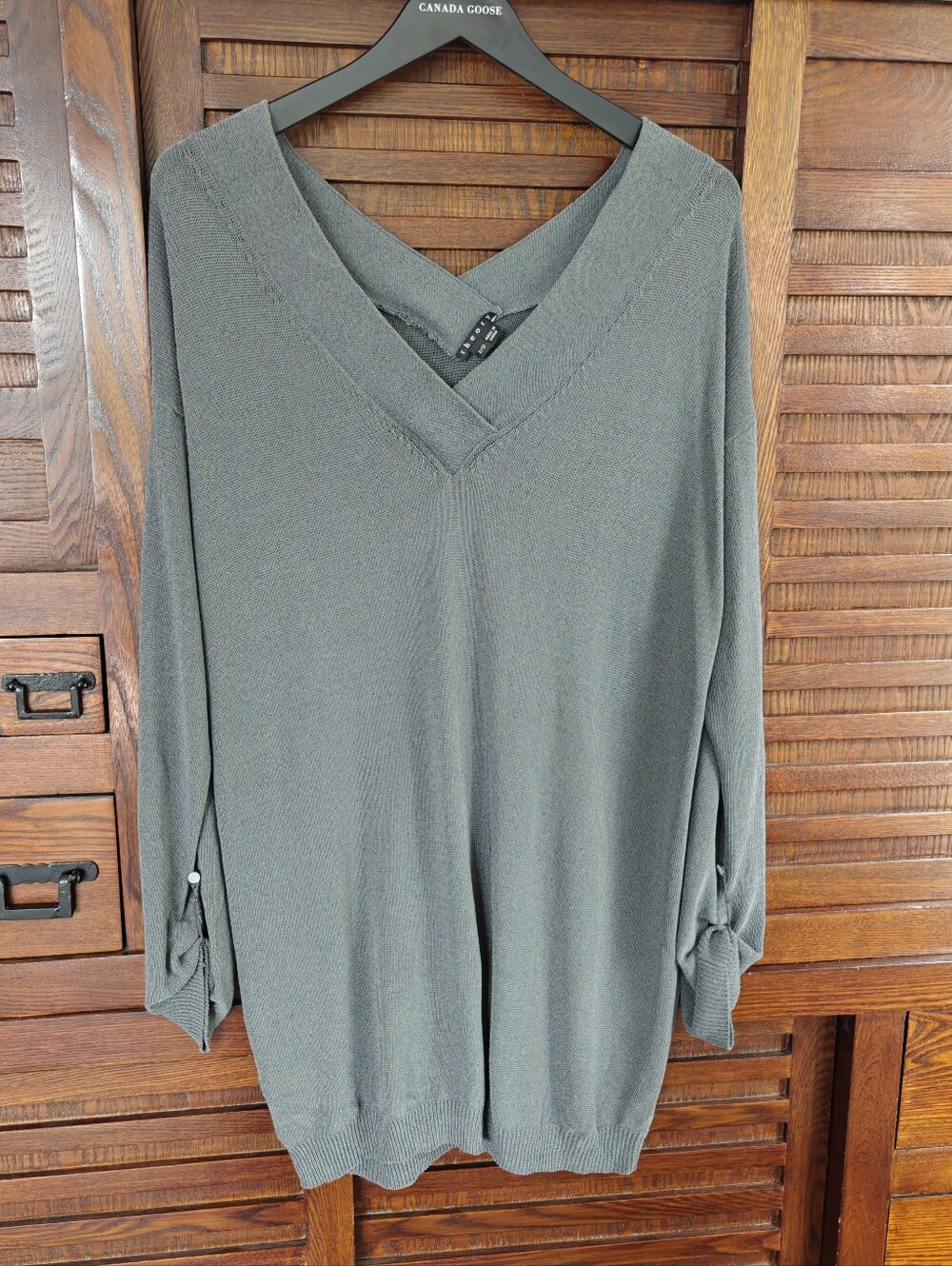 Theory Grey Knit Sweater